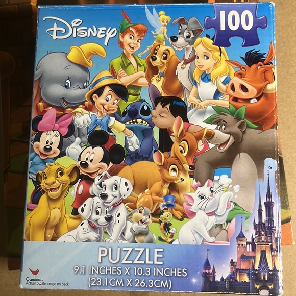 2 🧩🧩100 piece Disney Friends puzzles. The collection of friends is new. - Picture 5 of 7